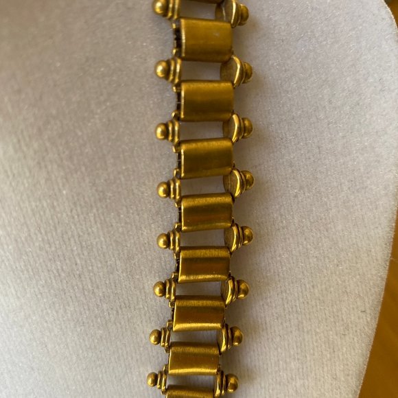 Vintage Gold-Tone '40s Style Necklace - Picture 4 of 5